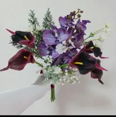 タイムsale　ブライダルブーケ　アーティシャルフラワーブーケ