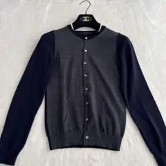 クルーネックカーディガン カーディガン