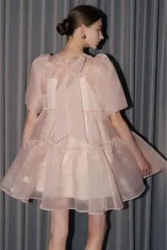 THE TOE Bellevue Dress ピンク 新品同様THE TOE Bellevue Dress - メルカリ
