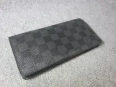 LOUIS VUITTON N62665 グラフィット ブラザ 二つ折り 長財布