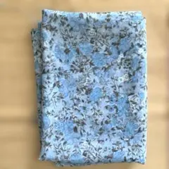 花柄　生地　ポリエステル　服地