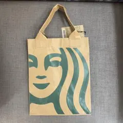 スターバックス　クラフトペーパーショッパーS