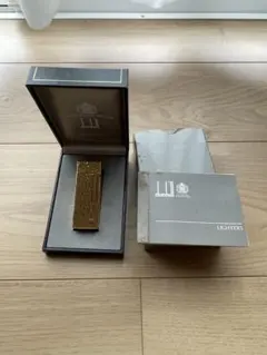 美品】dunhill ダンヒル ツイスト式ボールペン ラピスブルー ゴールド