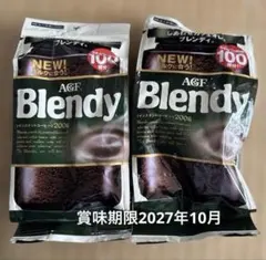 AGF Blendy インスタントコーヒー 詰め替え用 200g 2袋セットのサムネイル