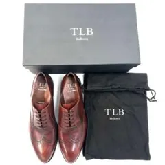 【新品未使用】TLB Mallorca　マヨルカ　7.0　茶　ウィングチップのサムネイル