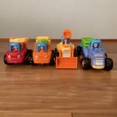 ミニカー　手転がし　4点セット