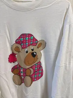 も*も様 90s ヴィンテージ ロンT くま BEAR Tシャツ レトロのサムネイル
