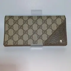 美品♡ GUCCI GGスプリーム オールドグッチ 長財布 GUCCI グッチ ネオヴィンテージGGスプリームジップアラウンド