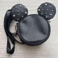 東京ディズニーリゾート　ミッキー　ショルダーバッグ　スタッズ