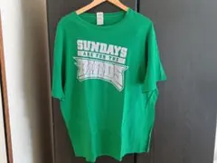 90's USA古着　Tシャツ　グリーン　431