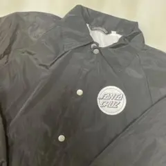 SANTA CRUZ ナイロンコーチジャケット ブラック