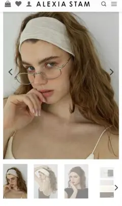 ALEXIASTAM ヘアバンドのサムネイル