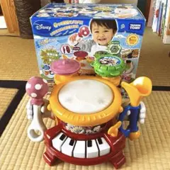 ディズニー　トゥーンタウン　リズム遊びいっぱい　マジカルバンド　知育玩具1歳からのサムネイル
