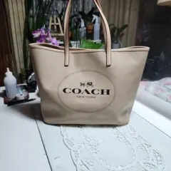❇激安♥『COACH ホースアンドキャリッジ』 トートバッグ2Wayデカロゴ