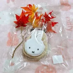 フラワー　ミッフィー　コーデュロイミニリュックポーチ　ピンク　もみじセット