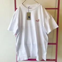 【送料無料！】Carhartt カーハート ワンポイント　刺繍　Tシャツ　新品のサムネイル