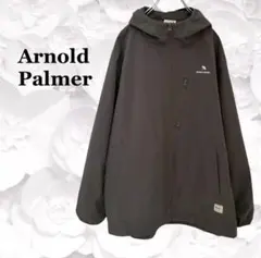 『アーノルドパーマー』マウンテンパーカー【F】グレー アウトドア 撥水 フード