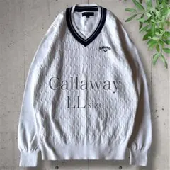 Callaway レディース セーター M ホワイト ケーブルニット 匿名配送 Callaway レディース セーター M ホワイト ケーブルニット 匿名