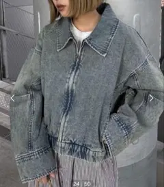 チャオパニック デニムジャケット