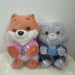 ディズニー　ズートピア　ジュディ　ニック　ぬいぐるみ　プライズ