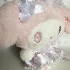 【24時間以内発送】マイメロディ　白いちごのティータイム　ふわくた　ぬいぐるみ