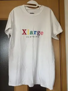 XLARGE カラフルロゴ Tシャツ ホワイト Mサイズ