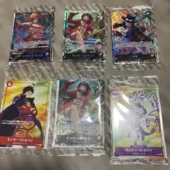 N*k様 【未開封】セブンイレブン限定 ワンピース プロモカード 6枚