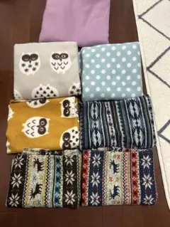 【12/16まで】フリース ニット 冬物生地 まとめ売り