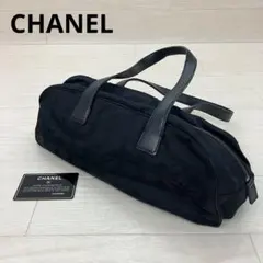 CHANEL ニュートラベルライン ミニボストンバッグ ブラック - メルカリ