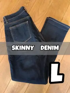 スキニーデニム L デニム　パンツ