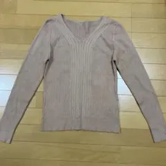 ロペピクニック　ROPE PICNIC Ｖネック　ニット ベージュ