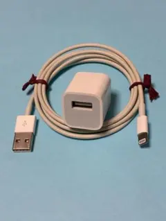 iphone Apple 純正 充電器及びライトニングケーブルUSB式1セット
