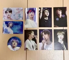 BTS JIN ジンくん♡マスタニム♡展示会セット　トレカ　缶バッジ　新品未使用