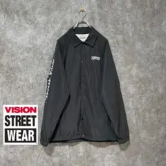 VISION/ コーチジャケット ストリート　アウター　L 古着