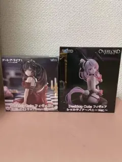 Desktop Cuteフィギュア　時崎狂三　シャルティア　フィギュア2種セット