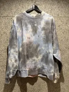ZARA美品 タイダイデザインスウェット グランジファッショントレーナー廃盤品のサムネイル