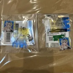 にじさんじ 極楽湯 銭湯錠風キーホルダー 栞葉るり　等身　2点