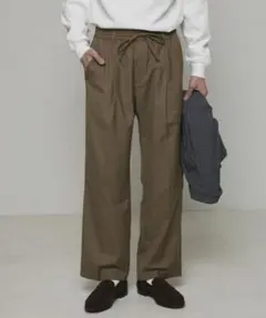 【完売品・極美品】Firsthand 1タックイージーパンツ M カーキ