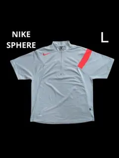 00s NIKE sphere center logo ポロシャツ　ハーフジップ 00s NIKE sphere center logo ポロシャツ ハーフジップ - メルカリ