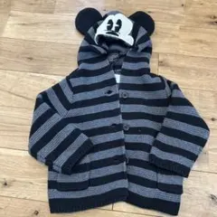 baby GAP ミッキーマウス カーディガン 6-12ヶ月　綿100