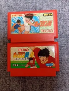 ファミコンサッカー！テクモ　キャプテン翼+キャプテン翼Ⅱ　スーパーストライカー