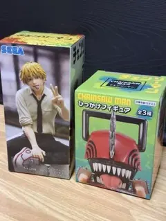 チェンソーマン　プライズフィギュア　ちょこのせデンジ　ひっかけチェンソーマン