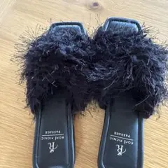 ファーサンダル サンダル