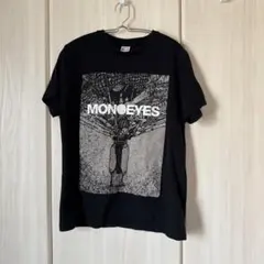 MONOEYES グラフィックTシャツ ブラック 半袖