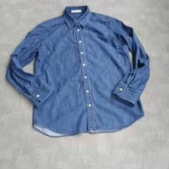 BEIGE デニム長袖シャツ ブラウス ドロー 正規品