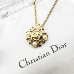 3170-1 極美品✨ Dior ネックレス CD ロゴ 希少 刻印 cm - メルカリ