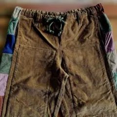 GOOD NEWS コーデュロイ　パッチワークパンツ