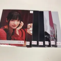 櫻坂46 大園玲　生写真　7枚　まとめ売り