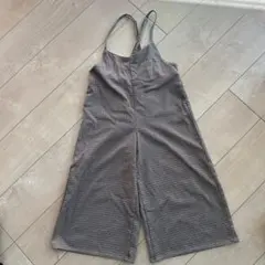 グローバルワーク　ハイウェストキャミサロペット　XL 120