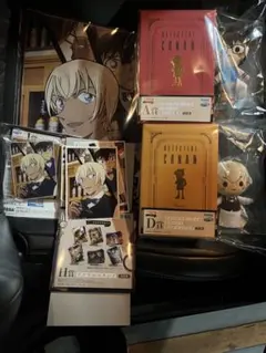 名探偵コナン セガラッキーくじ 5点セット安室透 江戸川コナン